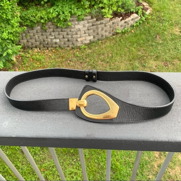 Vintage Accessories - Vintage Hook Belt Leather AWESOME